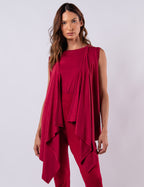 Cardigan Kimono Bordô