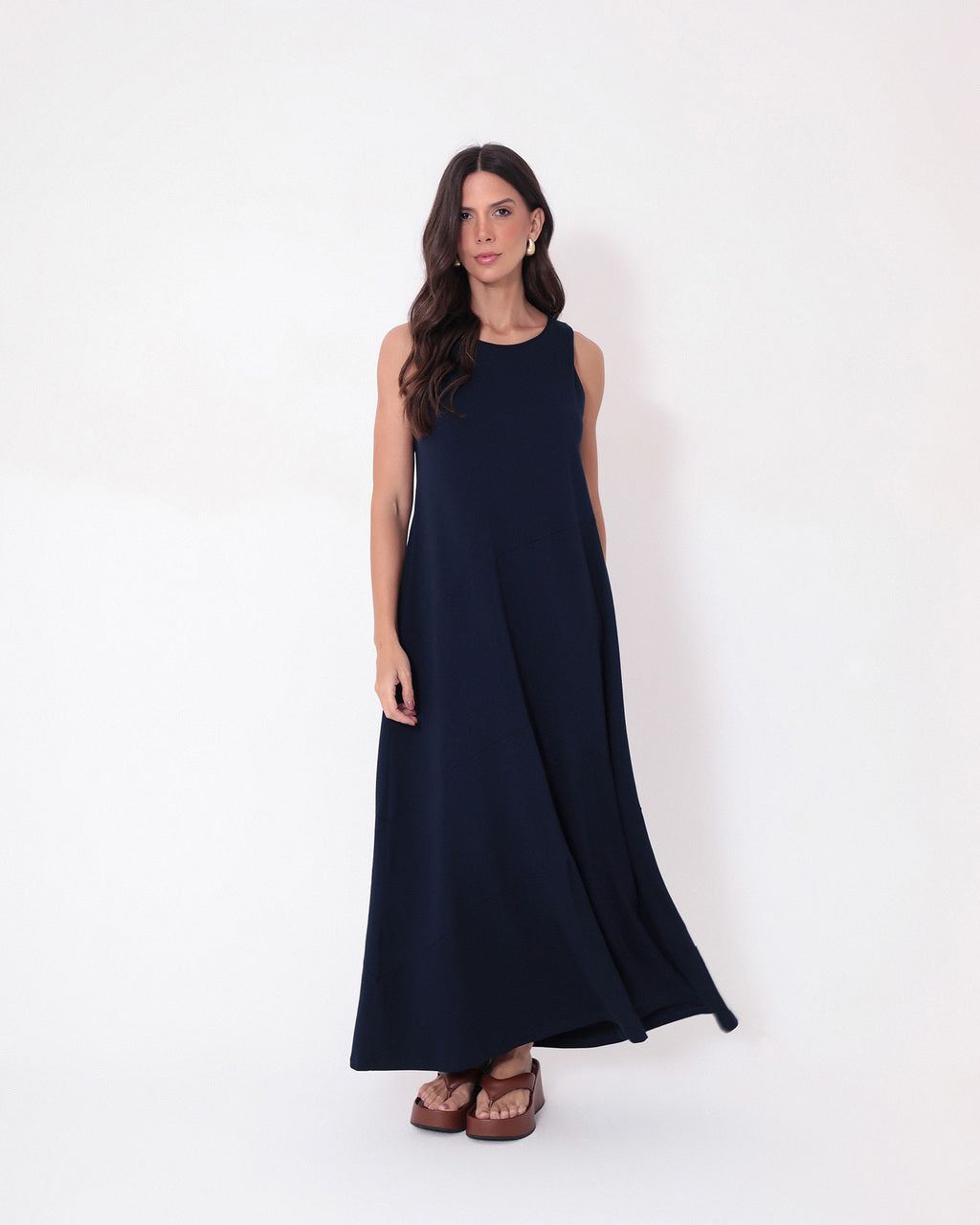Vestido Charlotte Azul Marinho