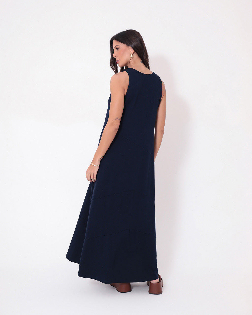 Vestido Charlotte Azul Marinho