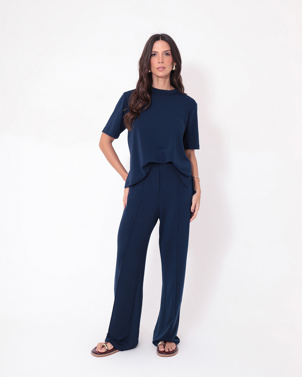 Conjunto Blair Azul Marinho