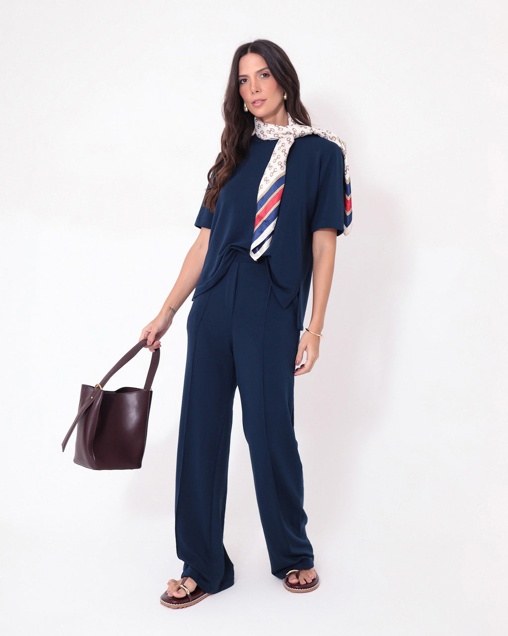 Conjunto Blair Azul Marinho