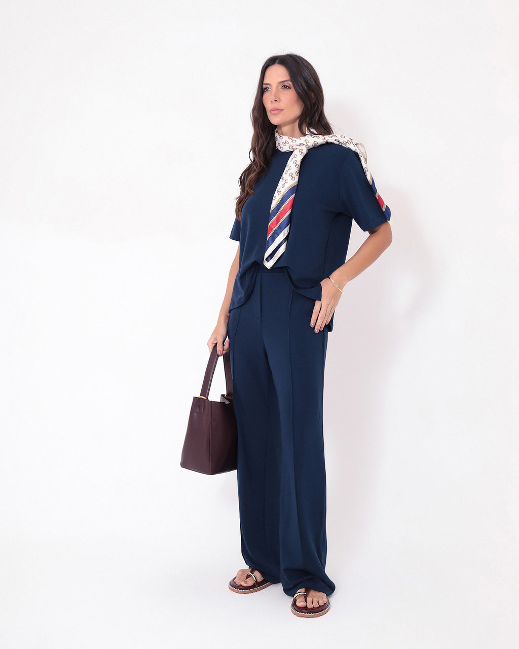 Conjunto Blair Azul Marinho