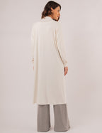 CARDIGAN LONGO OFF WHITE