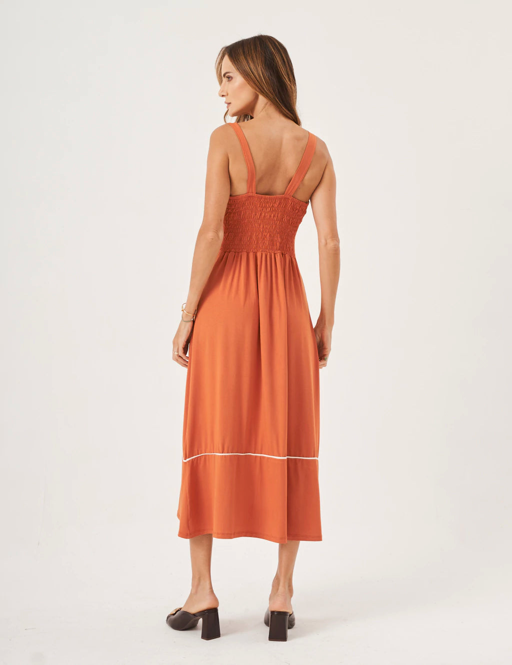 Vestido Antonella Terracota