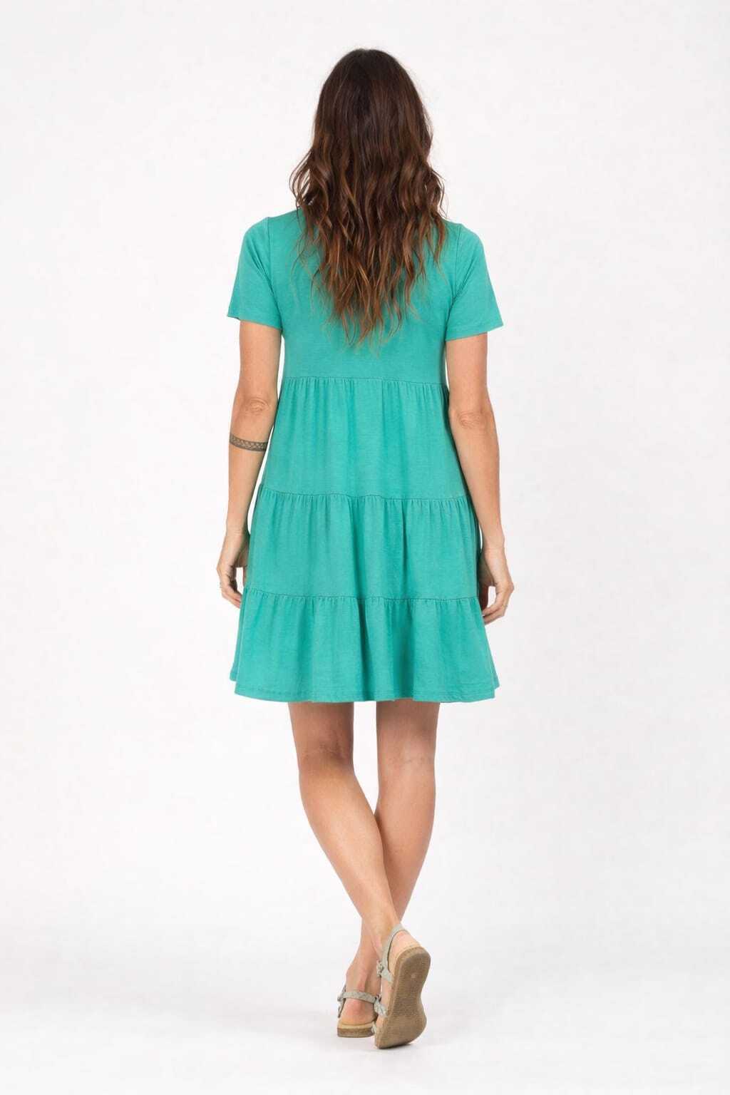 Vestido Renata Verde Bandeira