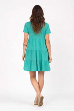 Vestido Renata Verde Bandeira