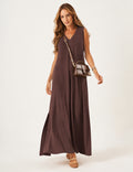 Vestido Sophie Marrom