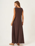 Vestido Sophie Marrom